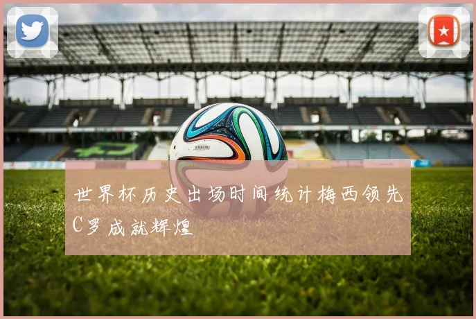 世界杯历史出场时间统计梅西领先C罗成就辉煌